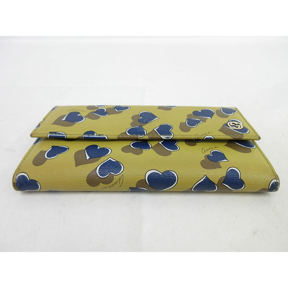 GUCCI Heartbeat Long Wallet Mustard - Picture 3 of 9